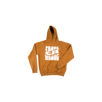 "Dare to Defy" Hoodie Light Mocha