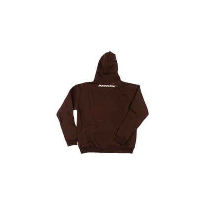 "Dare to Defy" Hoodie Dark Mocha